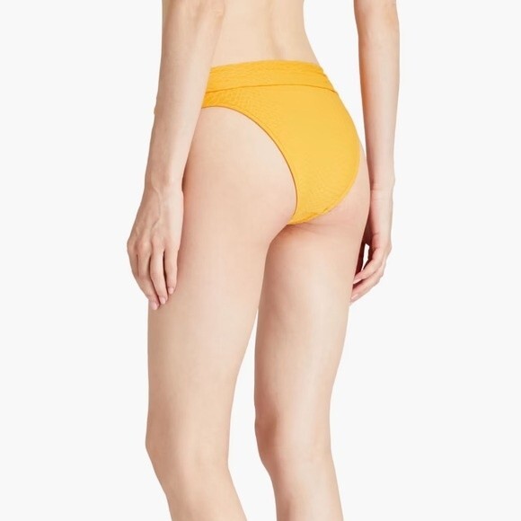 Seafolly high rise bikini bottoms snake print briefs size AUS 14 US 10 NEW - Picture 2 of 8